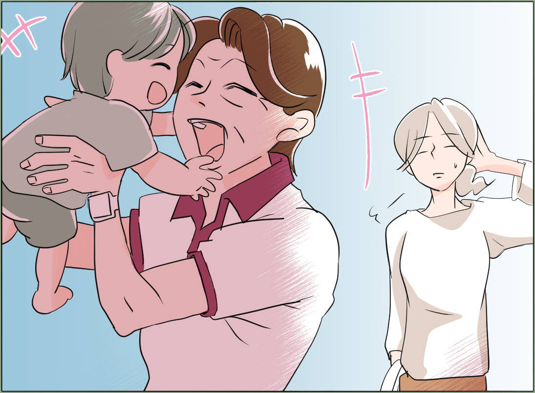 【漫画】母が突然やってきた！子どもを預けて不倫調査に出かけるチャンス！【夫の二重生活 Vol.65】