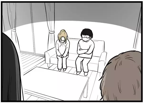 「【漫画】友人夫が妻に嘘を付かれた時のことを再現【レスの友人に振り回された話 Vol.38】」の画像