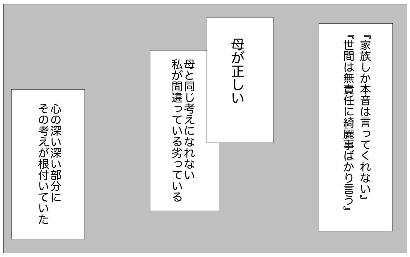 母の価値観がすべてだと思っていた私の心を彼が生き返らせてくれた