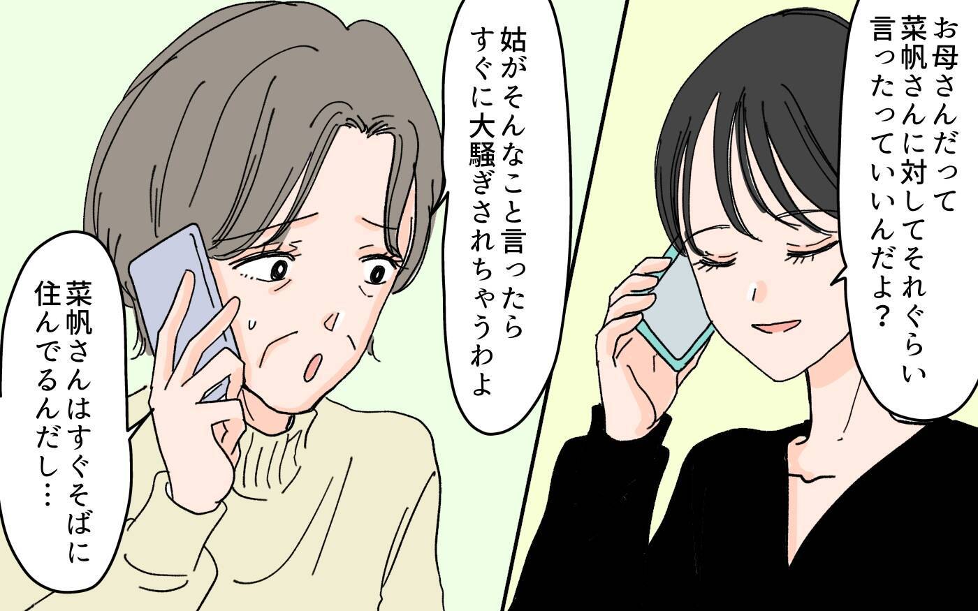 「こんなに食べられない」嫁のいらぬお世話に謝礼を渡し続ける義母　しかし、嫁には魂胆が…？【漫画】