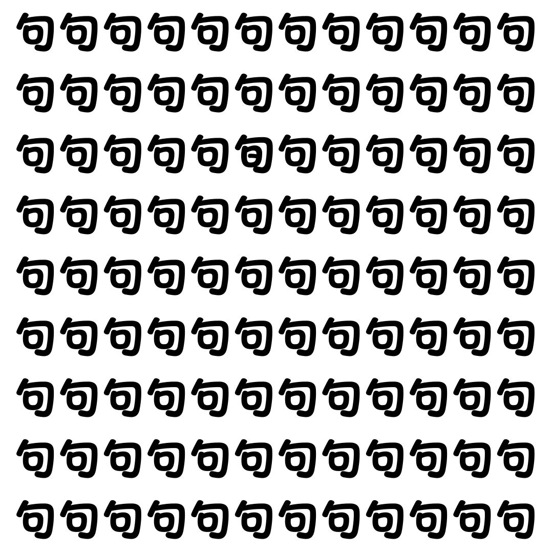 【漢字探し】ずらっと並んだ「句」の中にまぎれた別の漢字一文字は？