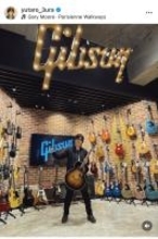三浦祐太朗、念願のギブソンラウンジを訪問　Murphy Labアコギの“鳴り”に感動「脳みそが混乱」