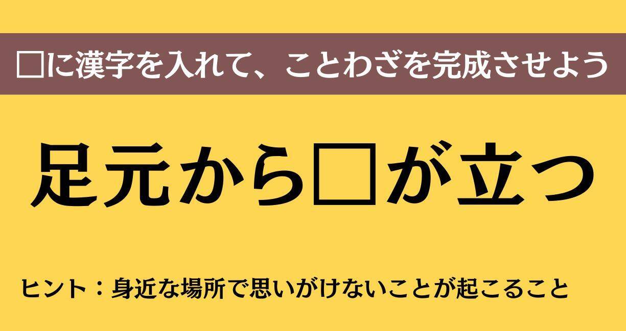 大人ならわかる？ 中学校の「国語」問題＜Vol.874＞