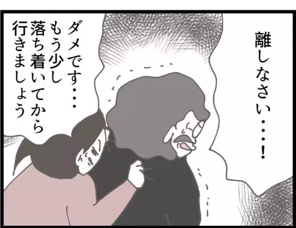 「【漫画】義父に掴みかかる従姉に義母も掴みかかる…【ハイスぺ夫と子連れ再婚 Vol.45】」の画像
