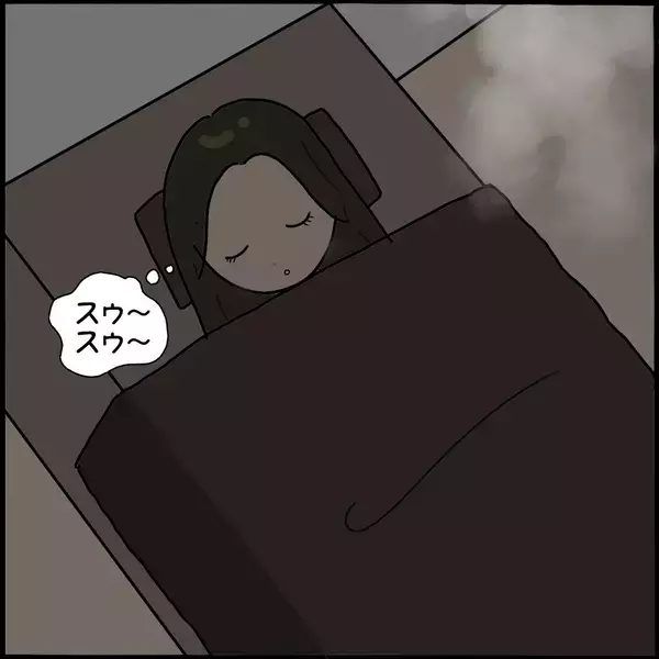 「「背後にいるのは誰…」霊感体質の私がルームシェア中に体験した恐怖の金縛りとは？【漫画】」の画像