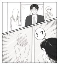 【漫画】プリ美が夫の会社で待ち伏せ　夫は裏口から脱出【ママ友が狙ってるのは私の夫 Vol.33】