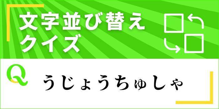 文字並べ替えクイズ Vol 9 正しい言葉を完成させよう エキサイトニュース