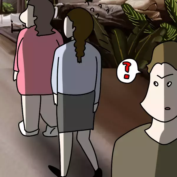 「【漫画】作戦にかげり？別室に連れ出された！ここ、私の家だけど【非常識な女がウチにきた Vol.76】」の画像