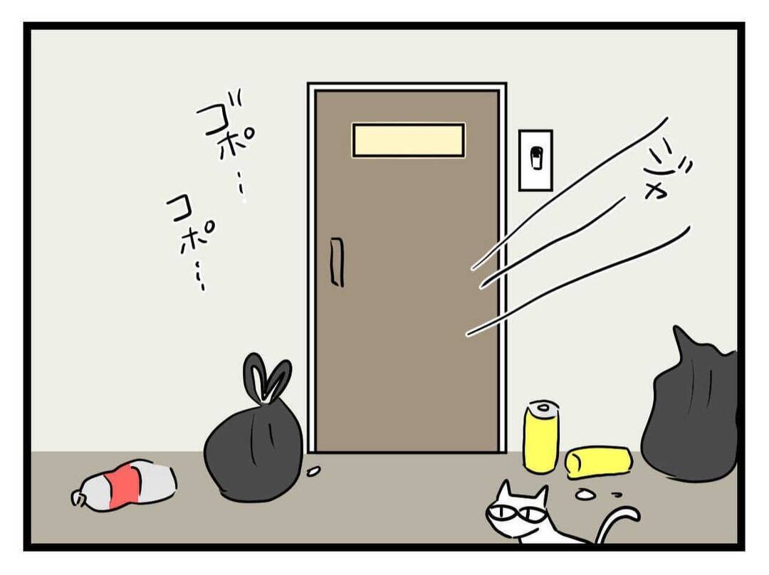 【漫画】あまりの汚さと不潔さにやられ、ついに倒れてしまった【恐怖の義実家1泊2日 Vol.24】