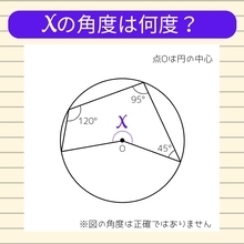 【角度当てクイズ Vol.2020】xの角度は何度？