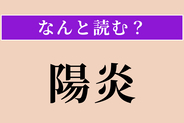 【難読漢字】「陽炎」正しい読み方は？ ゆらゆら…