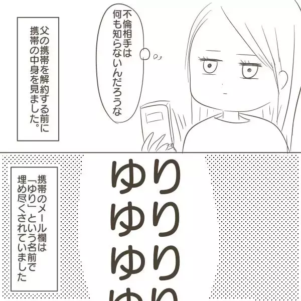 「亡くなった父の携帯に父の悲しい現実があった…」の画像
