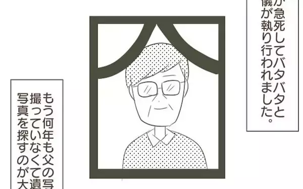 「亡くなった父の携帯に父の悲しい現実があった…」の画像