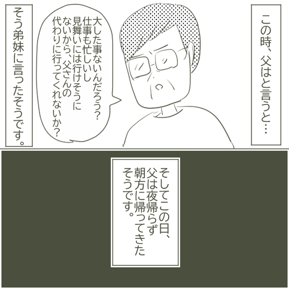 母が緊急入院　父はお見舞いにも来ず、ある場所へ…