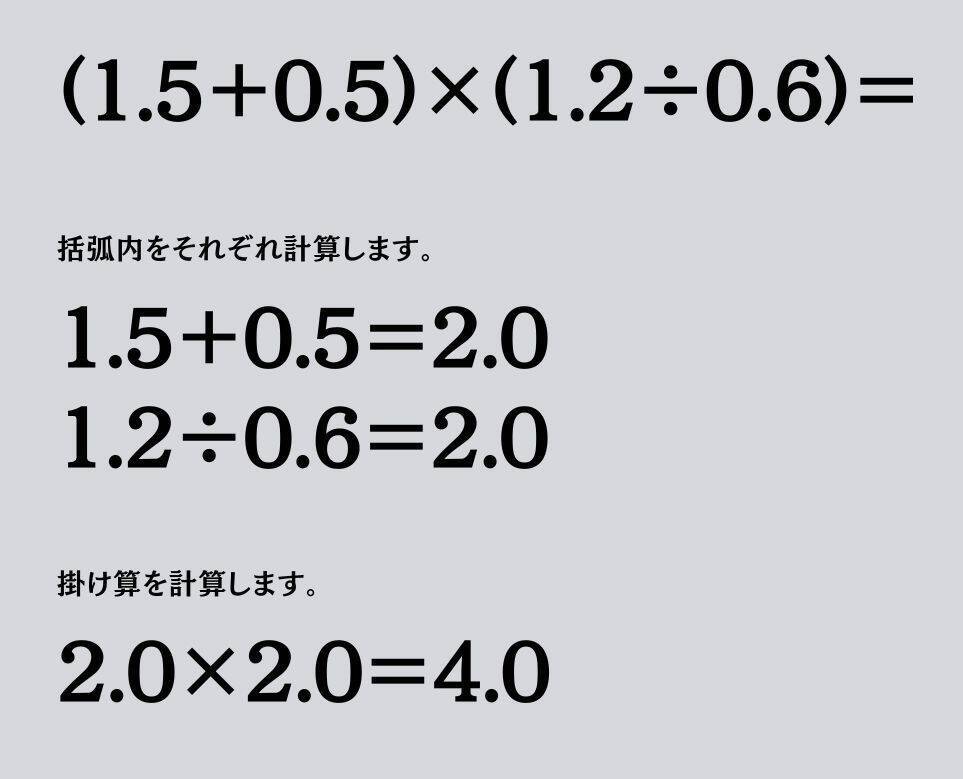 大人ならわかる？ 小学校の「算数」問題＜Vol.2068＞