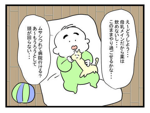 授乳中の妻、突然の高熱に「これはただの風邪じゃない…」