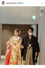 川口葵、結婚式での父親との温かいエピソードを投稿　7月に格闘家の武尊と結婚