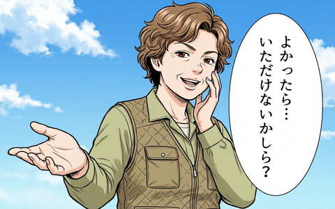 「その野菜いただけないかしら？」図々しく要求する非常識な隣人に困惑…管理人に相談すると？の画像
