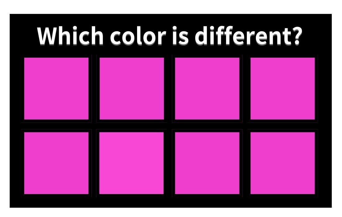 What is your color sense level?＜6＞