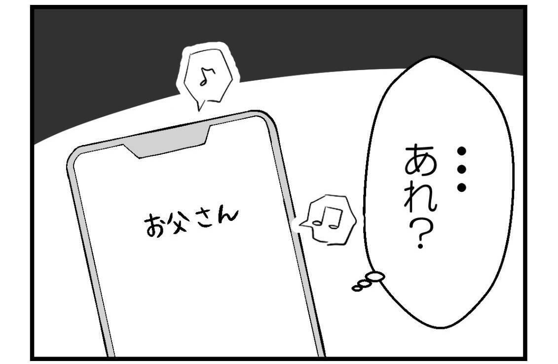【漫画】いつもは母からなのになぜか突然父から電話が！【私を嫌う姉から離れるまで Vol.30】