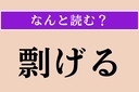 【難読漢字】「剽げる」正しい読み方は？ おどけることですの画像
