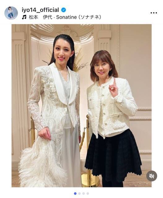 松本伊代、宝塚ファン仲間と真風涼帆ディナーショーを堪能「華麗に素敵でした！」