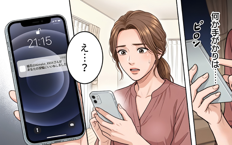 謎の女性からの「いいね」 妻のSNSに現れた謎の存在…これは匂わせ女からの挑戦状？