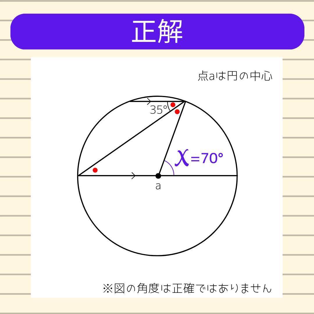 【角度当てクイズ Vol.2353】xの角度は何度？＜全3問＞