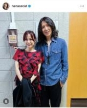 相川七瀬、イエモン吉井和哉との久々の再会「今も昔も変わらずかっこいい音楽とその姿」