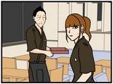 「【漫画】身体を張って仲間を守るはにゃおに胸がドキドキ【元引きこもりがバイトリーダー Vol.107】」の画像2