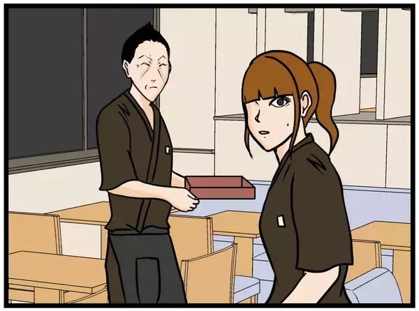 「【漫画】身体を張って仲間を守るはにゃおに胸がドキドキ【元引きこもりがバイトリーダー Vol.107】」の画像