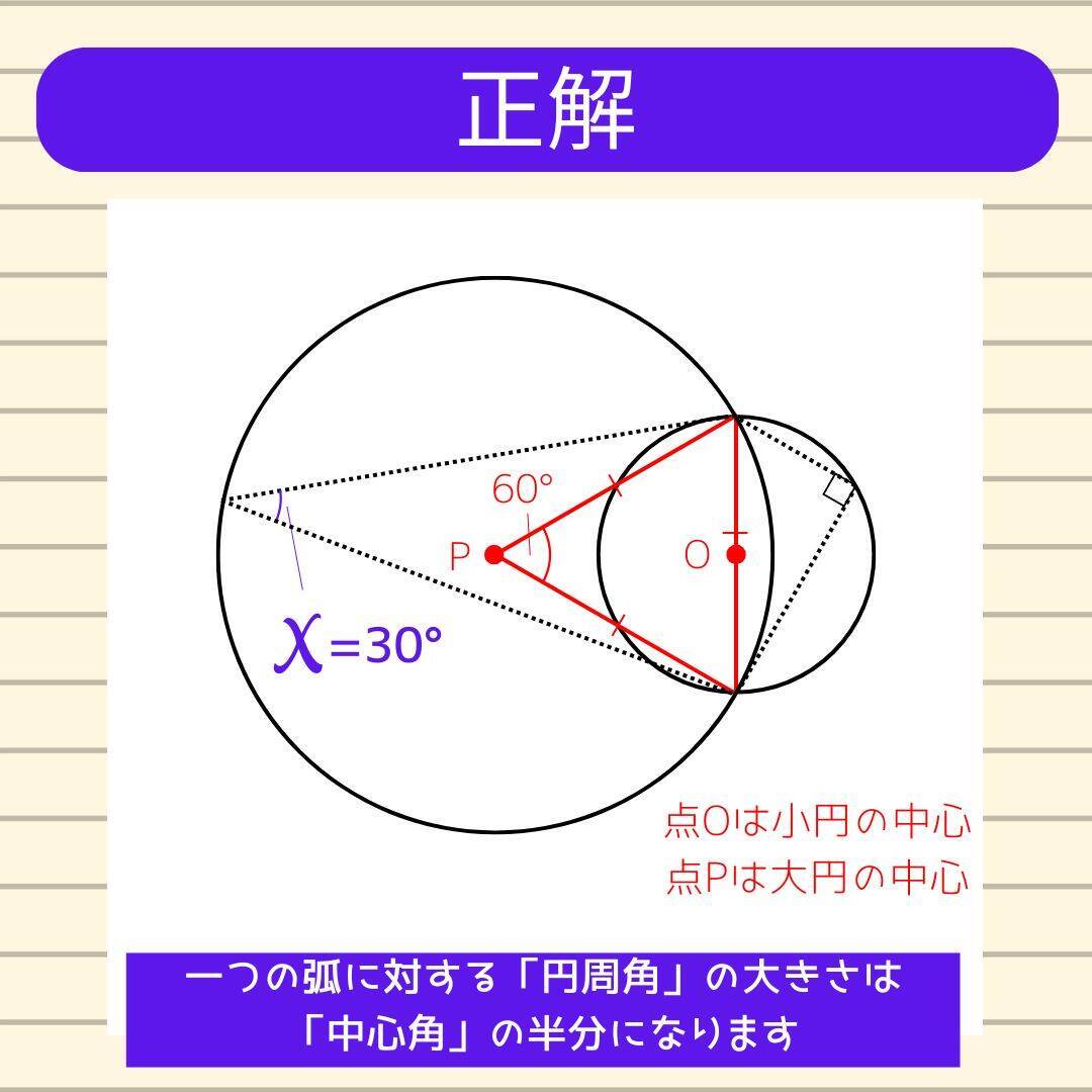 【角度当てクイズ Vol.2012】xの角度は何度？