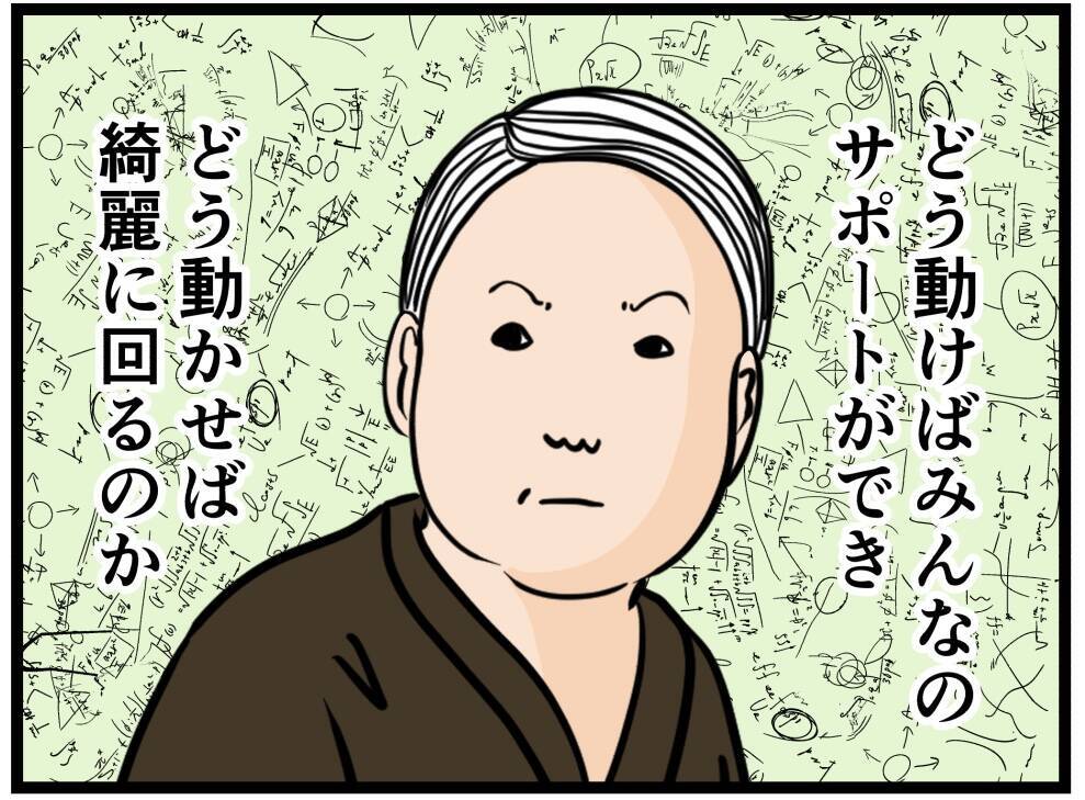 【漫画】はにゃおの放つ空気が変わる！ パワー全開に【元引きこもりがバイトリーダー Vol.125】