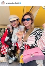 神田うの、山田優との笑顔の2ショット披露「小学生の頃から知っている優ちゃん」