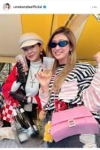 神田うの、山田優との笑顔の2ショット披露「小学生の頃から知っている優ちゃん」