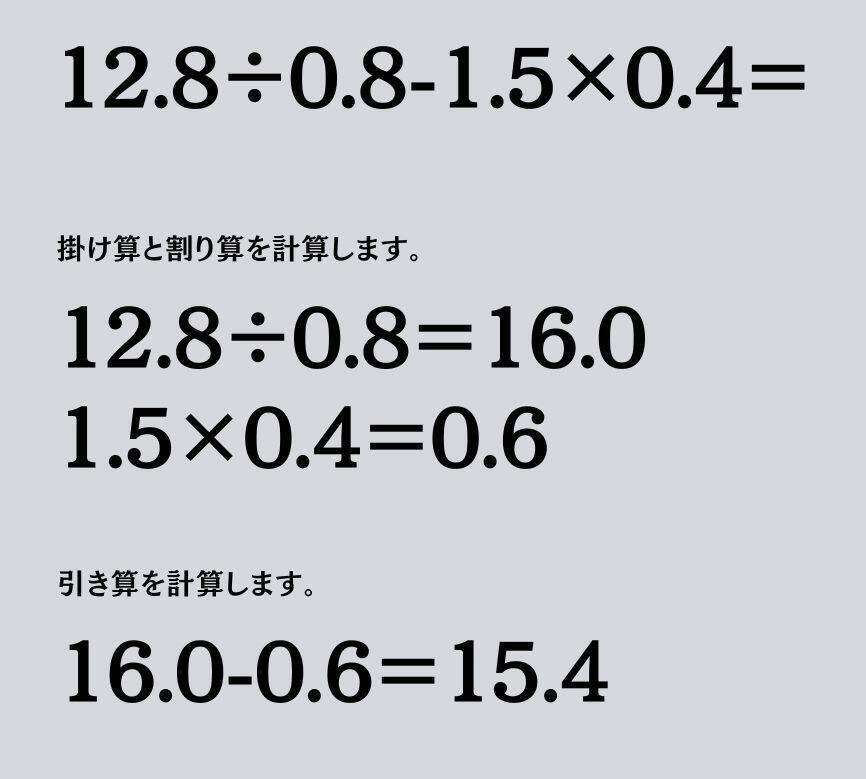 大人ならわかる？ 小学校の「算数」問題＜Vol.2224＞