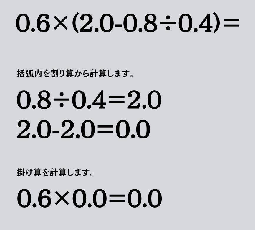 大人ならわかる？ 小学校の「算数」問題＜Vol.2440＞