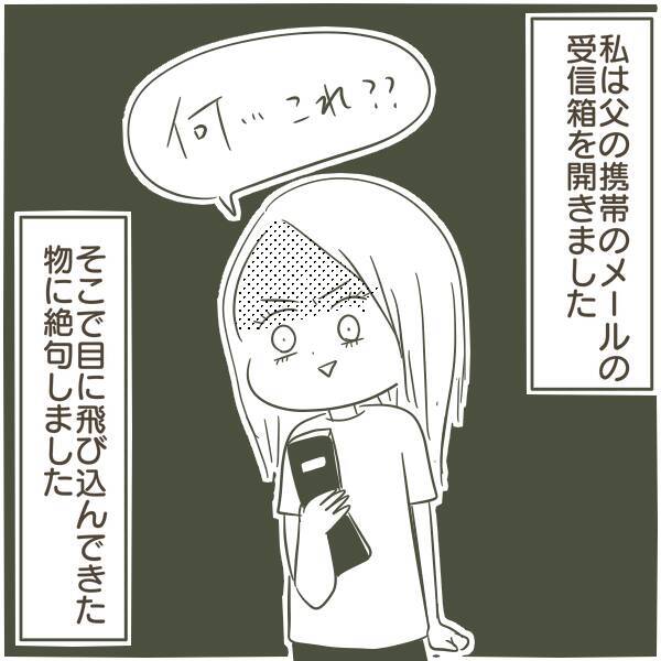 父の携帯を確認！「姫」「王子」と呼び合うメールの送り主は!?