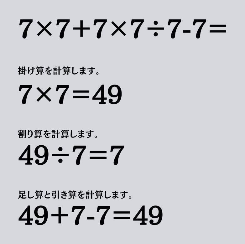 大人ならわかる？ 小学校の「算数」問題＜Vol.2048＞