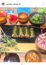 安田美沙子、フライング節分で家族団らん　次男の豆まきが「キツすぎて顔を狙う」