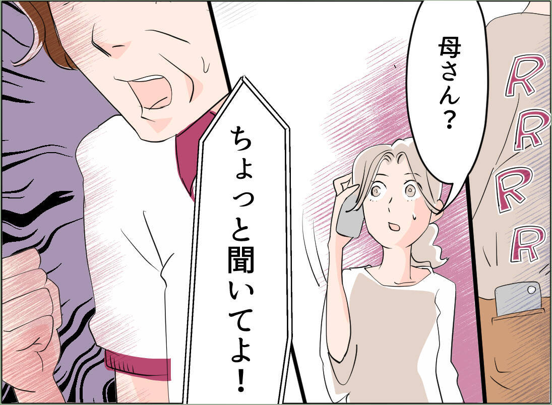 【漫画】義母が私の母に連絡して嫌味を言っていた…今回の件、話すべきか？【夫の二重生活 Vol.53】