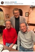 神田正輝、『旅サラダ』卒業後初の公の場　西岡徳馬とのゴルフ会食で元気な姿