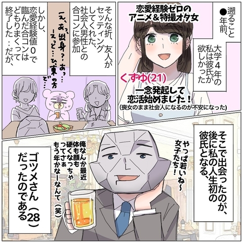 【漫画】合コンで出会った男性 人生初のデートの誘いが…【初デートでラブホ Vol.1】の画像