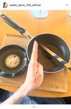 飯島直子、連日の仕事でフライパン朝食が習慣に「朝時間なく　ごはんもテキトーに」