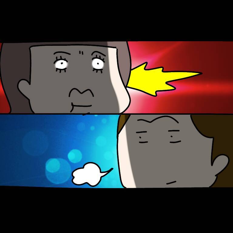 【漫画】まったく手伝わない（怒）カチカチに焼けた肉をやった！【非常識な女がウチにきた Vol.20】