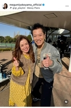 横山めぐみ、『相棒』出演で寺脇康文との再会を報告「またいつか一緒に飲みたいな」