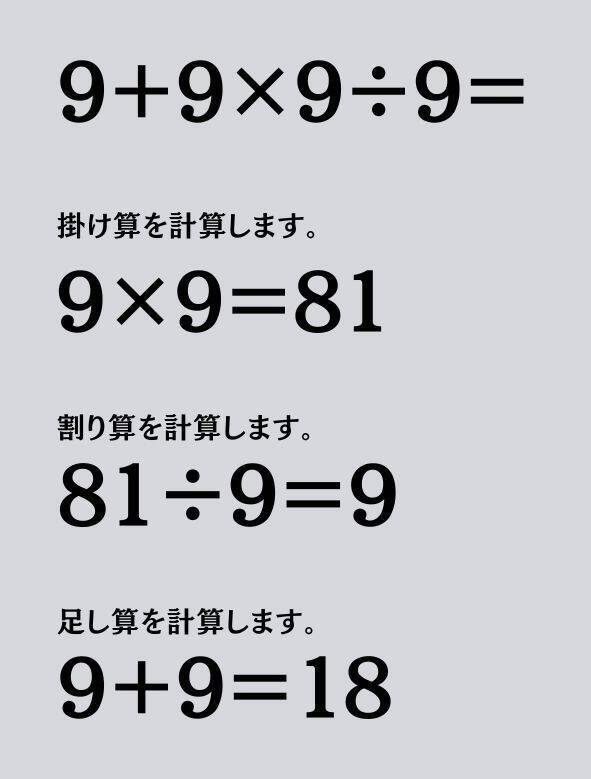 大人ならわかる？ 小学校の「算数」問題＜Vol.2270＞