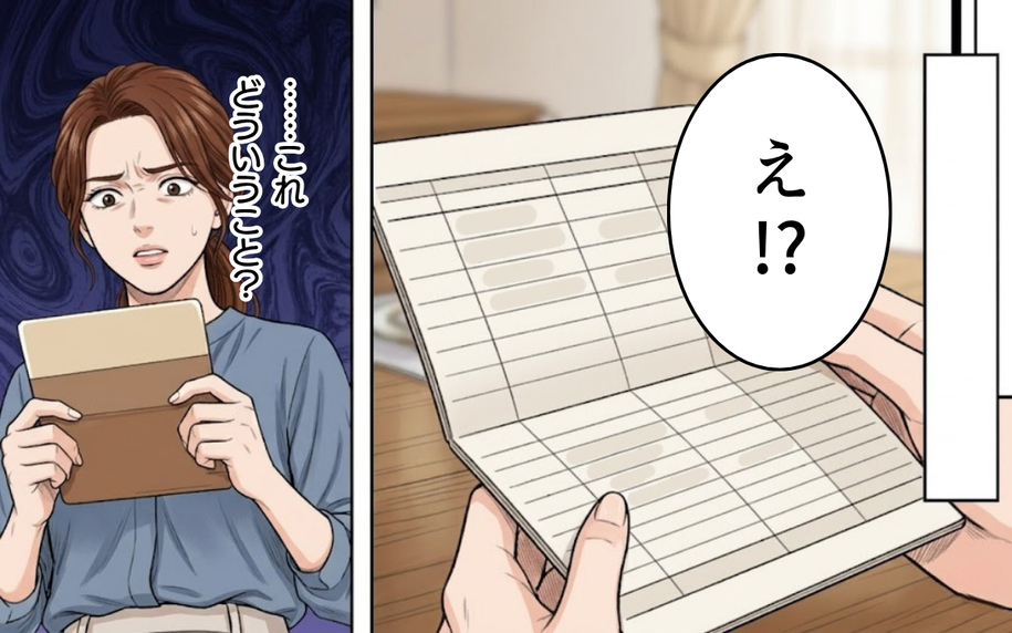 「何に使ったの？」急に大金が引き落とされていて…夫を問い詰めると？