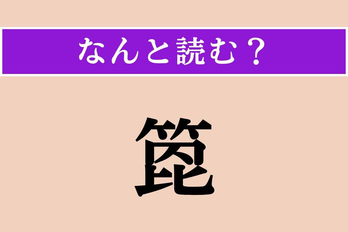 【難読漢字】「箆」正しい読み方は？ 混ぜたり、すくったりします