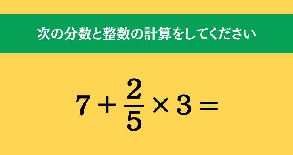大人ならわかる？ 小学校の「算数」問題＜Vol.2403＞